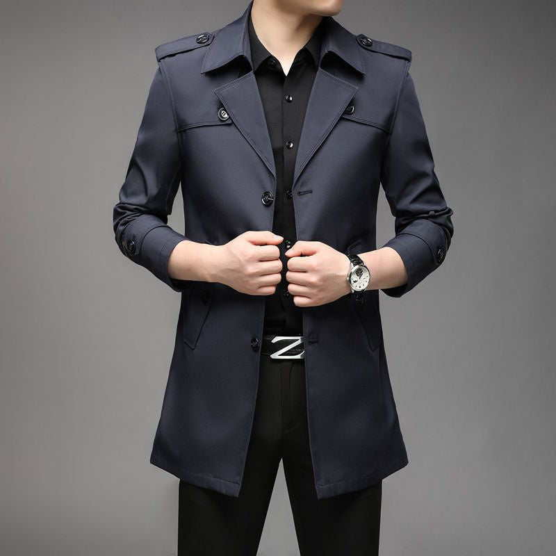 Manteau Long Homme – Style Chic & Élégant
