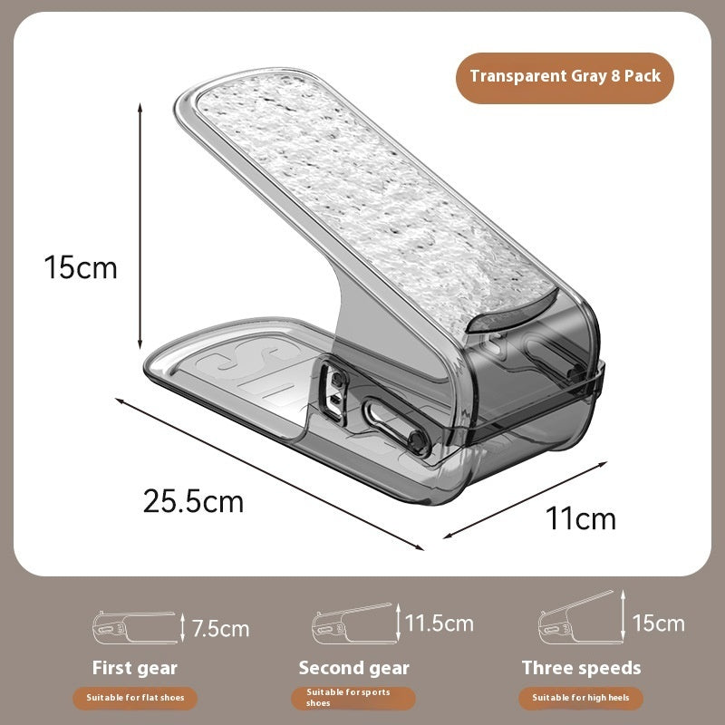 Support à Chaussures Double Couche Réglable – Gagnez 2x Plus de Place