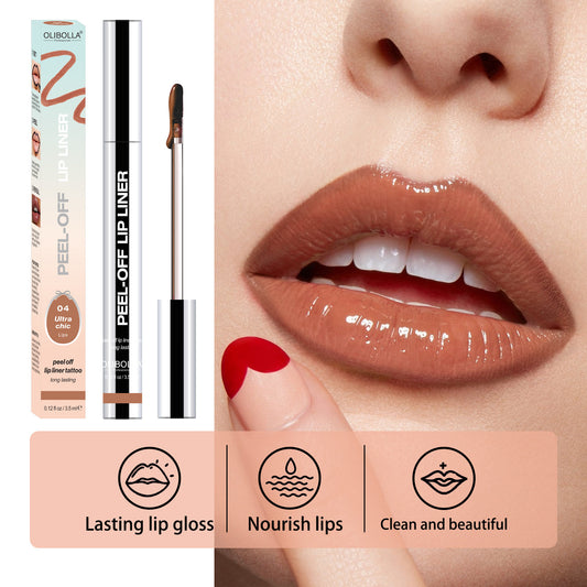 Peel-Off Lip Liner – Contour & Gloss longue tenue