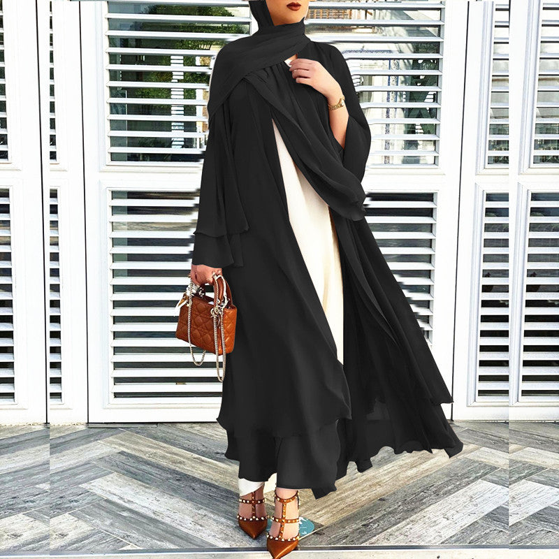 Abaya Chic & Élégante avec Détails Brodés