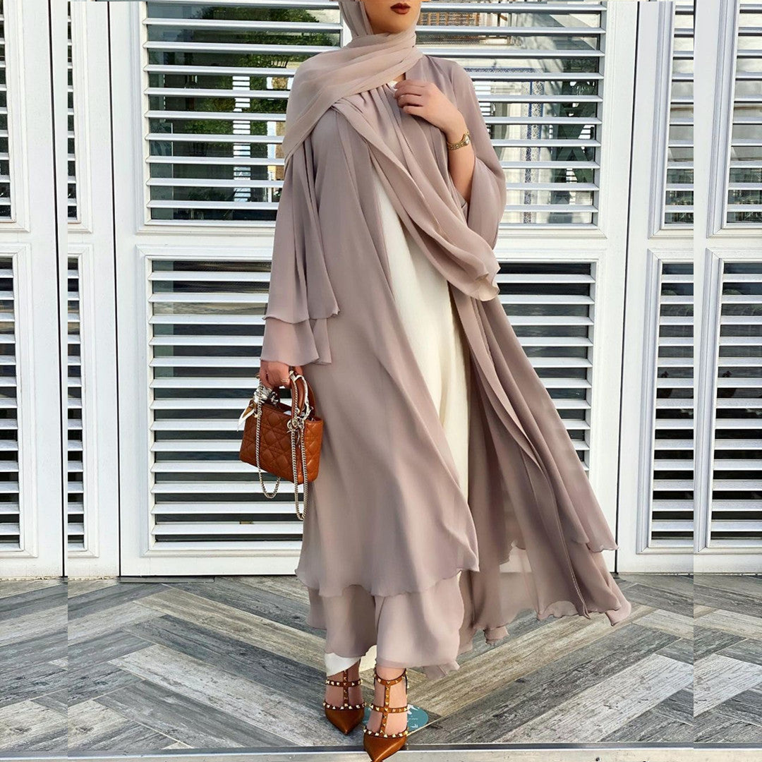 Abaya Chic & Élégante avec Détails Brodés