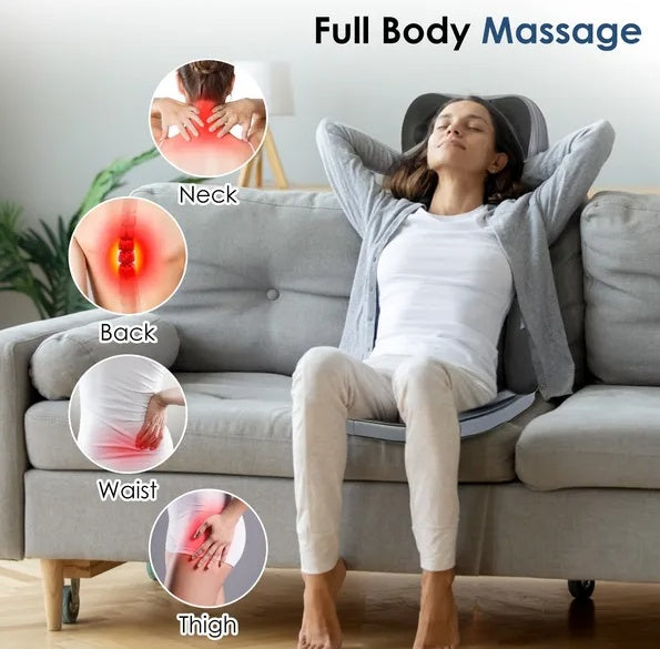 Coussin de Massage Chauffant 3D – Maison & Voiture