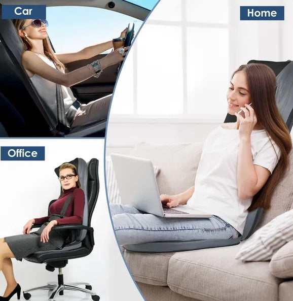 Coussin de Massage Chauffant 3D – Maison & Voiture