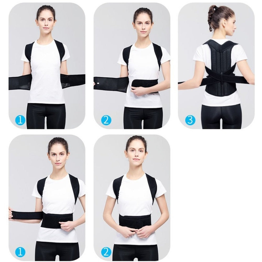 Correcteur de Posture & Ceinture de Soutien Lombaire