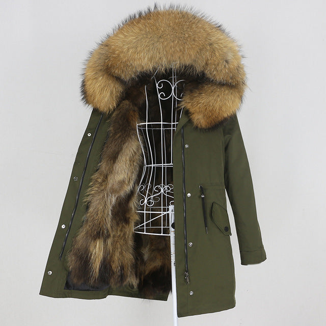 Veste Parka Hiver Femme – Luxe et Chaleur Incomparable