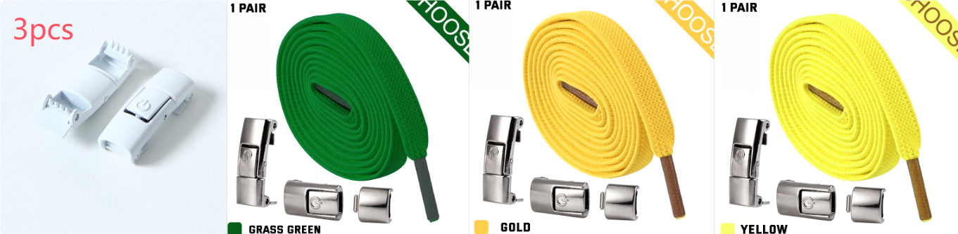 Lacets Automatiques SmartLock™ – Enfilez, verrouillez, partez !