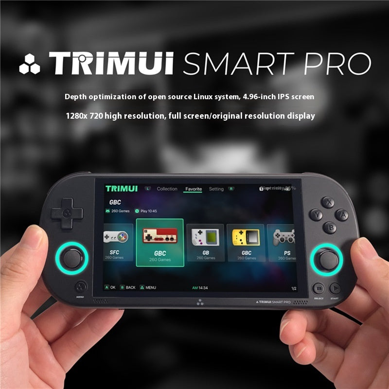 Console Portable Rétro Trimui Smart Pro – 5000+ Jeux Inclus