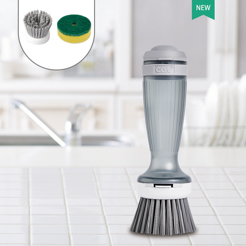 Brosse à vaisselle magique avec réservoir de liquide – Nettoyage facile & rapide
