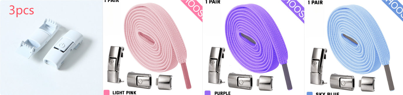 Lacets Automatiques SmartLock™ – Enfilez, verrouillez, partez !