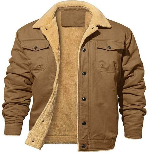 Veste Homme Sherpa – Chaude, Robuste et Stylée pour l’Hiver