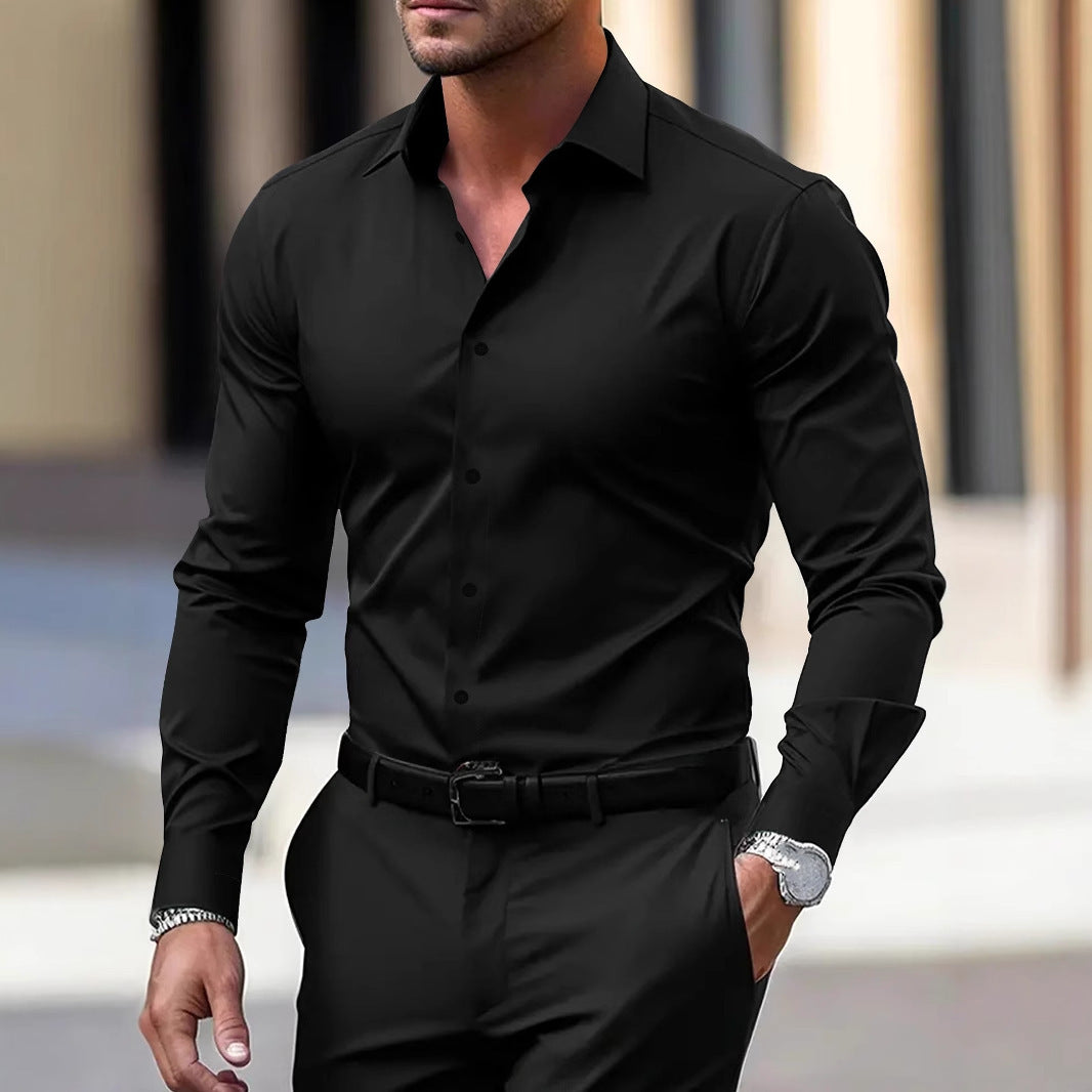 Chemise homme slim fit – Élégance et confort en plusieurs couleurs