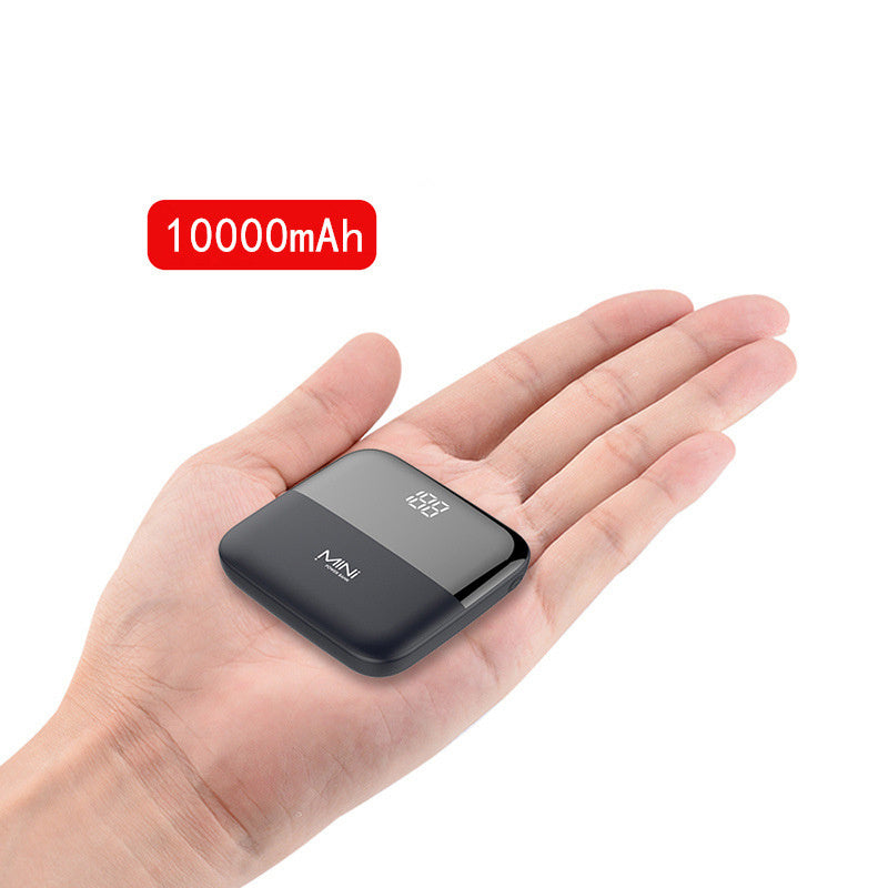 Mini Power Bank 10000mAh – Compact, Stylé & Ultra-Puissant