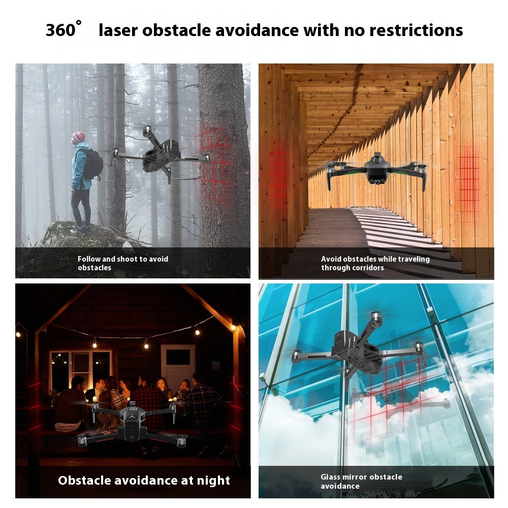 Drone 4K Pro avec Évitement d’Obstacles – Caméra Ultra HD & Stabilité 3 Axes