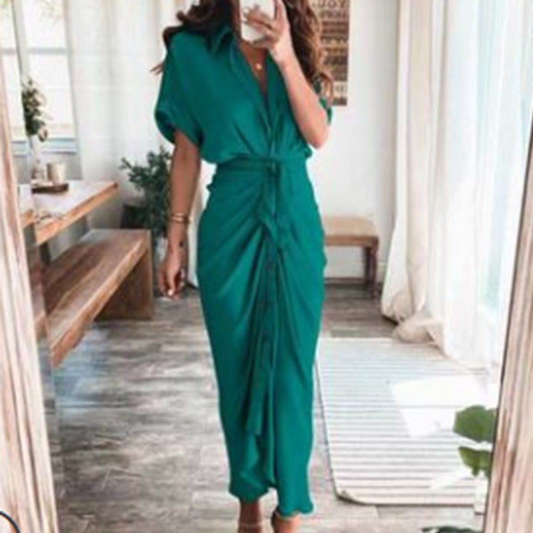 Women's Elegant Long Coat – Tailored Fit Fall/Winter Trend