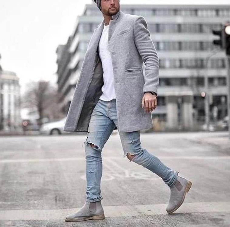 Manteau Long Homme – Élégance Street & Minimalisme Urbain