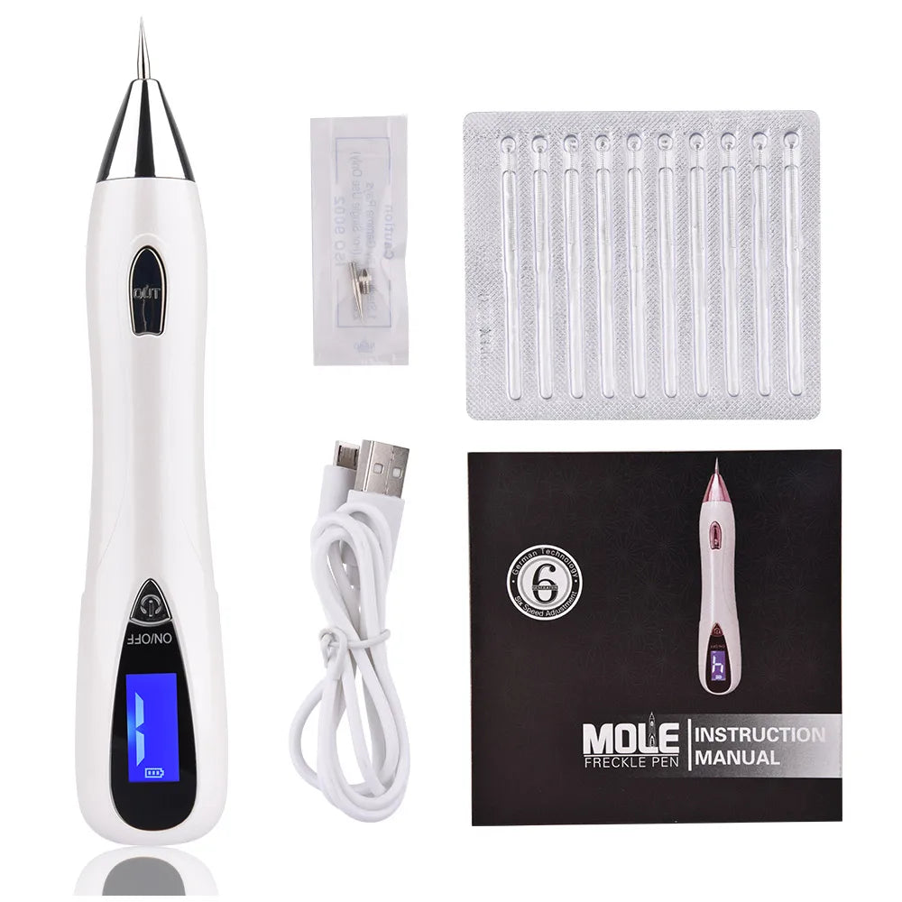 Stylo Laser Esthétique – Élimination des Taches, Grains de Beauté et Tatouages