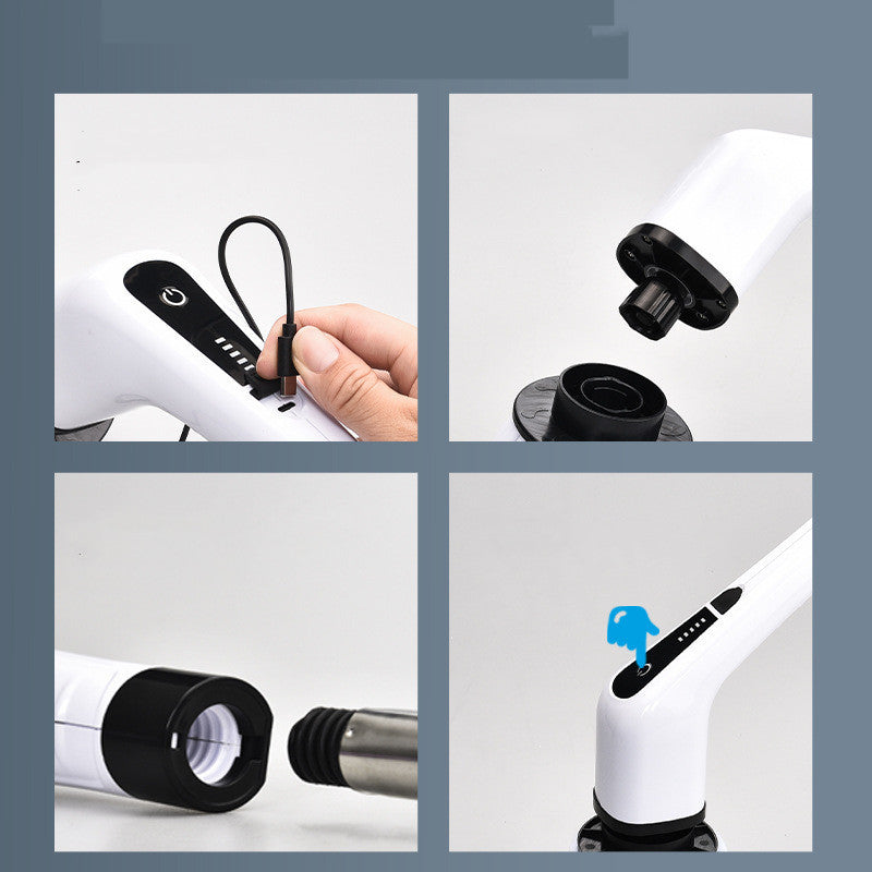 Brosse Électrique Rotative Rechargeable – Nettoyage Sans Effort