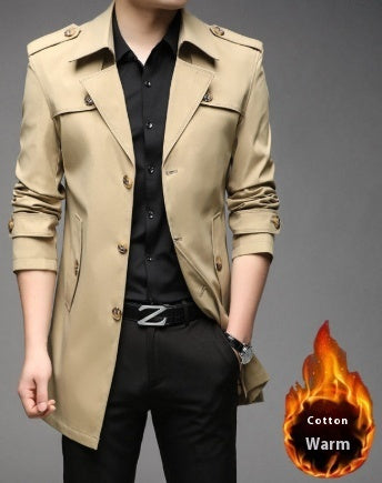 Manteau Long Homme – Style Chic & Élégant